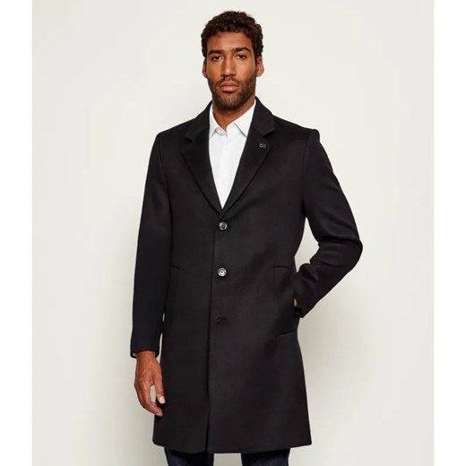 Tommy Hilfiger Wełniany płaszcz ze sklepu Gomez Fashion Store w kategorii Płaszcze męskie - zdjęcie 185709743