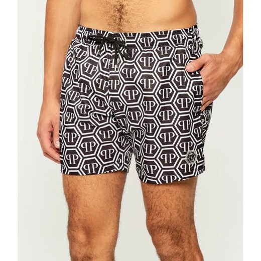 Philipp Plein Szorty kąpielowe Monogram | Regular Fit ze sklepu Gomez Fashion Store w kategorii Kąpielówki - zdjęcie 185709800