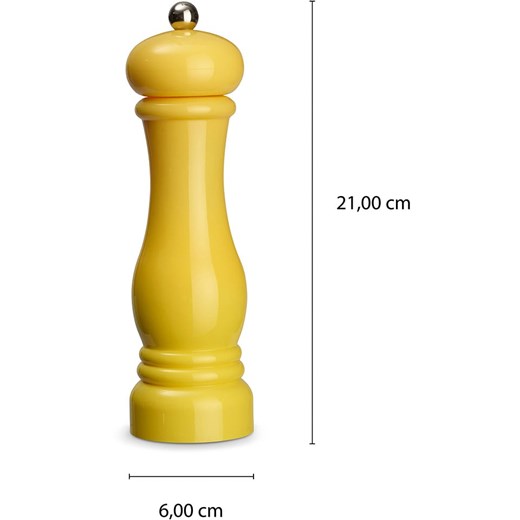 Echtwerk 2-częściowy zestaw przyprawników w kolorze żółtym - wys. 21 x Ø 6 cm Echtwerk onesize okazyjna cena Limango Polska