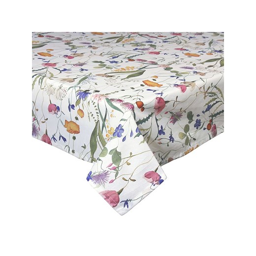 Andrea Fontebasso 1760 Obrus &quot;Flora&quot; w kolorze białym ze wzorem - 180 x 140 cm ze sklepu Limango Polska w kategorii Obrusy i bieżniki - zdjęcie 185712164
