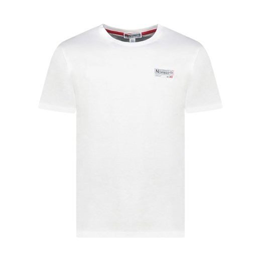 Geographical Norway Koszulka &quot;Jilva&quot; w kolorze białym ze sklepu Limango Polska w kategorii T-shirty męskie - zdjęcie 185712433