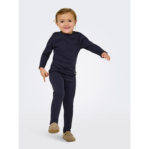 KIDS ONLY Legginsy &quot;Trinny&quot; w kolorze granatowym ze sklepu Limango Polska w kategorii Spodnie dziewczęce - zdjęcie 185712520