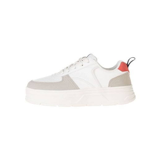 GAP Sneakersy &quot;Paradise&quot; w kolorze biało-beżowo-pomarańczowym ze sklepu Limango Polska w kategorii Trampki dziecięce - zdjęcie 185713103