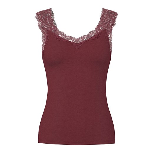 Pieces Top "Barbera" w kolorze ciemnoczerwonym - id: 17479249 - marki Pieces - 185713422 Pieces Top "Barbera" w kolorze ciemnoczerwonym ze sklepu Limango Polska w kategorii Bluzki damskie - zdjęcie 185713422