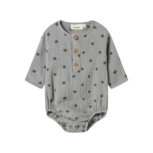 Lil Atelier Body &quot;Koala&quot; w kolorze szarym ze sklepu Limango Polska w kategorii Odzież dla niemowląt - zdjęcie 185713444