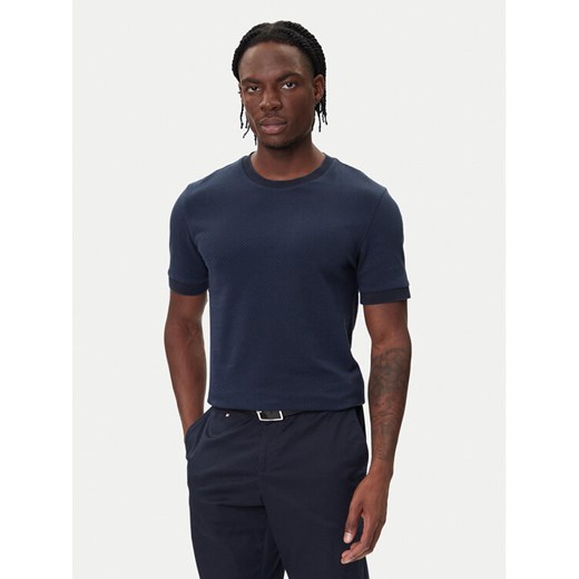 BOSS T-Shirt H-Thompson 06 50549602 Granatowy Regular Fit ze sklepu MODIVO w kategorii T-shirty męskie - zdjęcie 185713681
