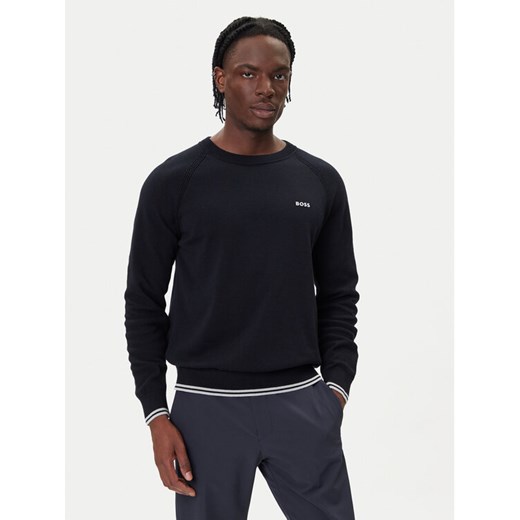 BOSS Sweter K_Zone CN 50541938 Granatowy Regular Fit ze sklepu MODIVO w kategorii Swetry męskie - zdjęcie 185713800