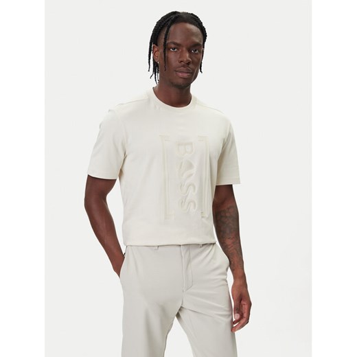 BOSS T-Shirt Iconic TL 50543905 Écru Relaxed Fit ze sklepu MODIVO w kategorii T-shirty męskie - zdjęcie 185713830