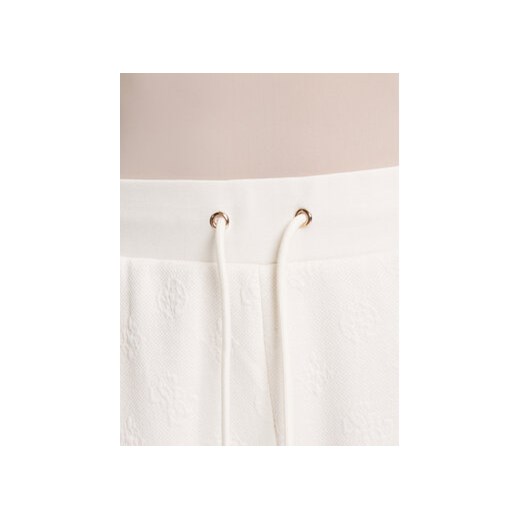 Guess Spodnie dresowe V5YB19 KBSL2 Écru Regular Fit Guess XXS MODIVO