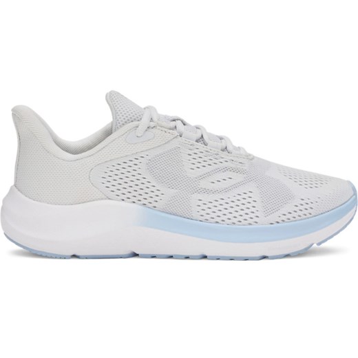Damskie buty do biegania Under Armour UA W Charged Pursuit 4 Big Logo - szare ze sklepu Sportstylestory.com w kategorii Buty sportowe damskie - zdjęcie 185716330