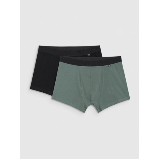 Męskie bokserki (2-pack) 4F 4FWAW25UBXSM062 - multikolor ze sklepu Sportstylestory.com w kategorii Majtki męskie - zdjęcie 185716343