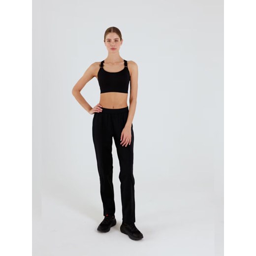 Damski biustonosz treningowy 4F 4FWMM00USBAF216 - czarny ze sklepu Sportstylestory.com w kategorii Biustonosze - zdjęcie 185716441