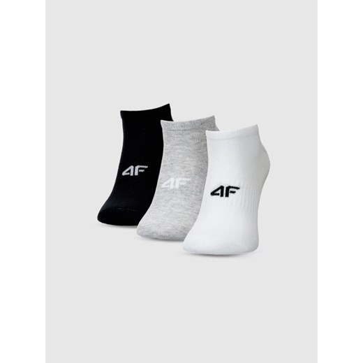 Męskie skarpetki (3-pack) 4F 4FWMM00USOCM442 - multikolor ze sklepu Sportstylestory.com w kategorii Skarpetki męskie - zdjęcie 185716481