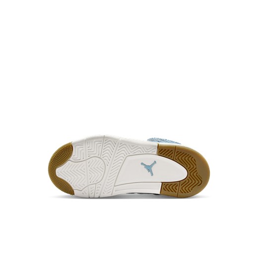 Buty dla małych dzieci Jordan 4 Retro „Worn Blue” - Biel Jordan 33.5 Nike poland