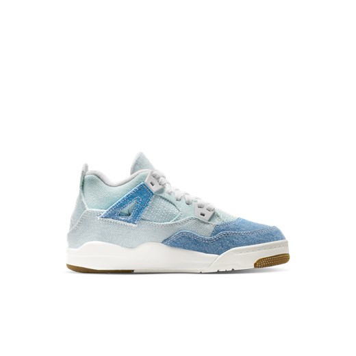 Buty dla małych dzieci Jordan 4 Retro „Worn Blue” - Biel Jordan 29.5 Nike poland