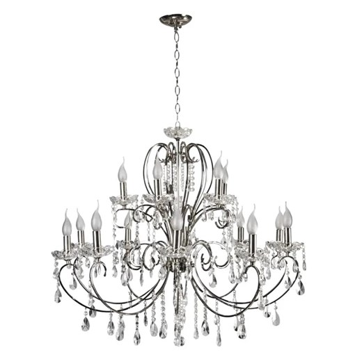 Duża lampa wisząca chromowana K157 E4-A67 Lumes Edinos.pl