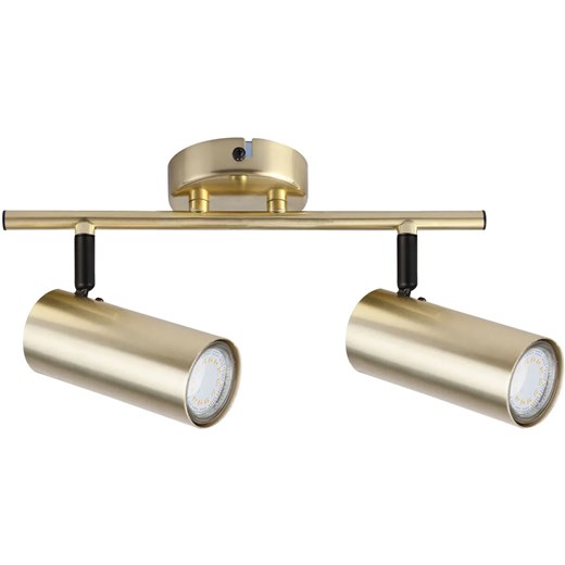 Metalowa złota lampa sufitowa w stylu nowoczesnym - Z012-Kesprit ze sklepu Edinos.pl w kategorii Lampy sufitowe - zdjęcie 185717831