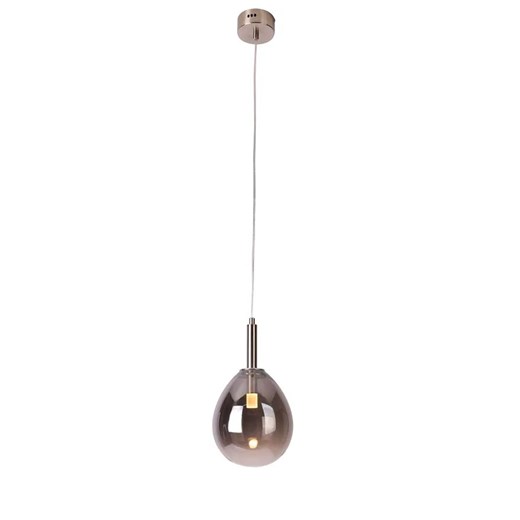 Srebrnoszara lampa wisząca - B0-T95 Lumes Edinos.pl
