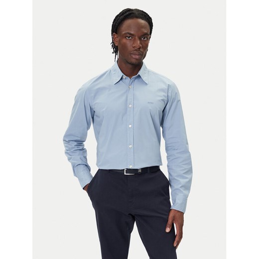 BOSS Koszula Relegant 50518304 Błękitny Regular Fit ze sklepu MODIVO w kategorii Koszule męskie - zdjęcie 185719851
