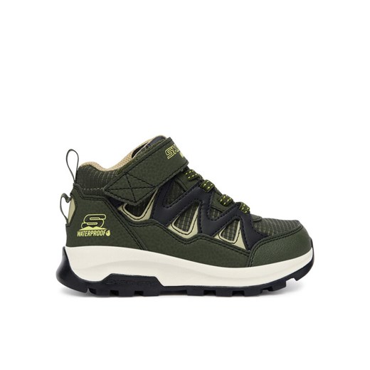 Skechers Trzewiki Storm Blazer 406377L OLBK Khaki ze sklepu MODIVO w kategorii Buty zimowe dziecięce - zdjęcie 185719863