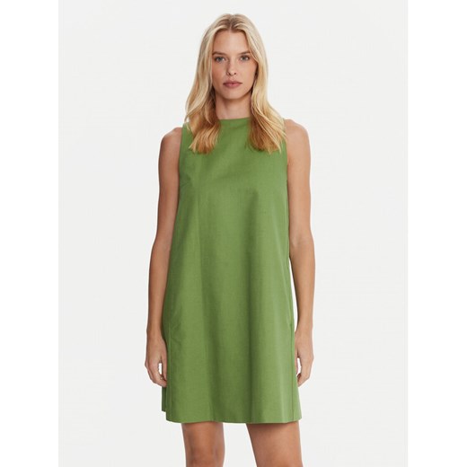 Weekend Max Mara Sukienka codzienna Racer 2515221102 Zielony Regular Fit ze sklepu MODIVO w kategorii Sukienki - zdjęcie 185719892