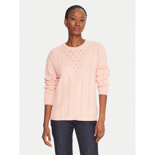 Guess Sweter W5YR56 Z2ZK2 Pomarańczowy Regular Fit ze sklepu MODIVO w kategorii Swetry damskie - zdjęcie 185719893