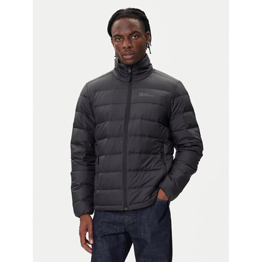 Jack Wolfskin Kurtka puchowa Ather Down 1207681 Czarny Regular Fit ze sklepu MODIVO w kategorii Kurtki męskie - zdjęcie 185719940