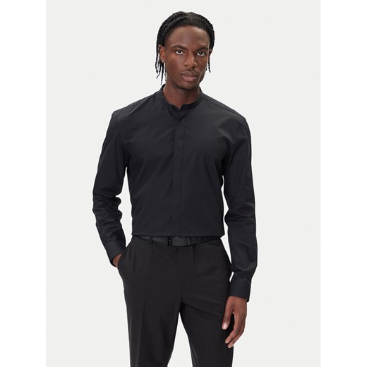 HUGO Koszula Kaleb 50551253 Czarny Slim Fit ze sklepu MODIVO w kategorii Koszule męskie - zdjęcie 185720001