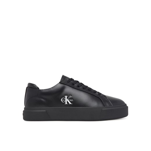 Calvin Klein Sneakersy Basket Cupsole Laceup Lth Ml YM0YM01460 Czarny ze sklepu MODIVO w kategorii Buty sportowe męskie - zdjęcie 185720024