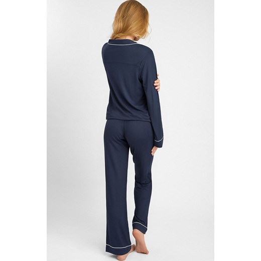 Marilyn długie spodnie piżamowe granatowe Hannah, Kolor granatowy, Rozmiar 40, Marilyn ze sklepu Primodo w kategorii Piżamy damskie - zdjęcie 185721171