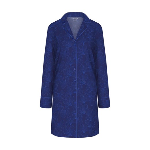 Triumph koszula nocna Boyfriend Fit NDW 03 10225085-M008, Kolor granatowy-wzór, Rozmiar 36, Triumph ze sklepu Primodo w kategorii Koszule nocne - zdjęcie 185721241