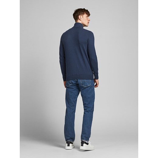 Jack &amp; Jones Sweter &quot;Emil&quot; w kolorze granatowym Jack & Jones M promocja Limango Polska