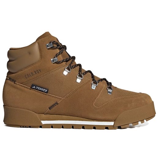 Buty męskie adidas Terrex Snowpitch Cold.Rdy Hiking IH3664 - brązowe ze sklepu streetstyle24.pl w kategorii Buty trekkingowe męskie - zdjęcie 185721580