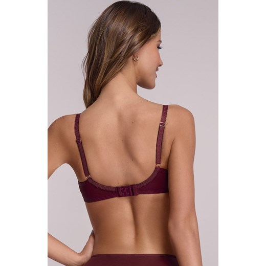 Ava biustonosz półusztywniany semi-soft 2196 Maxi, Kolor burgund, Rozmiar 100E, Ava ze sklepu Intymna w kategorii Biustonosze - zdjęcie 185721684