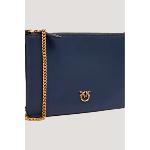 Pinko Skórzana kopertówka FLAT CLASSIC VITELLO SETA Pinko OS Gomez Fashion Store