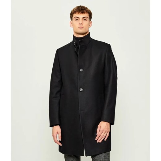 HUGO Wełniany płaszcz Mintrax2541 ze sklepu Gomez Fashion Store w kategorii Płaszcze męskie - zdjęcie 185722732