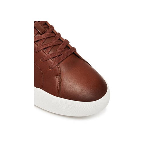 Sneakersy Tommy Hilfiger Th Court Core Cognac FM0FM05729 Brązowy Tommy Hilfiger 44 eobuwie.pl