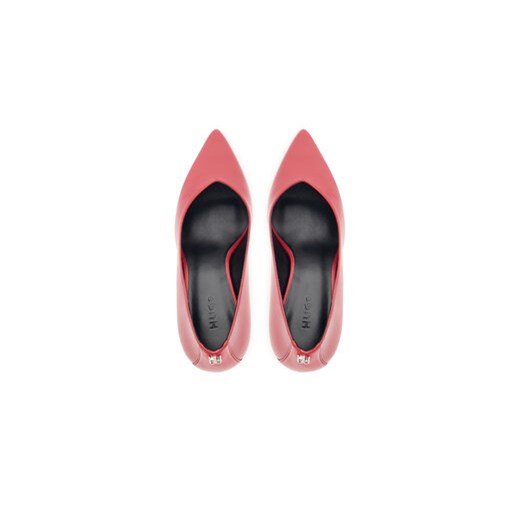 Szpilki HUGO Katniss 50552669 Bordowy 37 eobuwie.pl