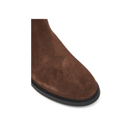 Sztyblety Tommy Hilfiger Flag Boot FW0FW08780 Brązowy Tommy Hilfiger 41 eobuwie.pl