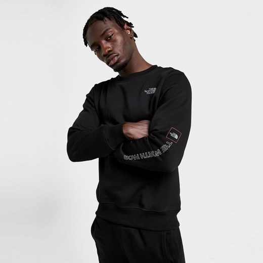 THE NORTH FACE BLUZA OUTLINE CREW BLK ze sklepu JD Sports  w kategorii Bluzy męskie - zdjęcie 185724653