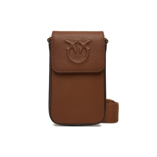 Torebka na telefon PINKO Phone Case Utility AI 25-26 PCPL 105355 A29Q Brązowy ze sklepu eobuwie.pl w kategorii Etui - zdjęcie 185725511