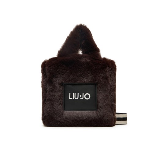 Torebka Liu Jo XS Tote TF5271 E0374 Brązowy ze sklepu eobuwie.pl w kategorii Torby Shopper bag - zdjęcie 185725553
