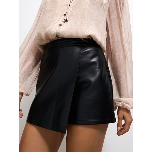 Mohito - Czarne spódnico-szorty - czarny Mohito 42 Mohito