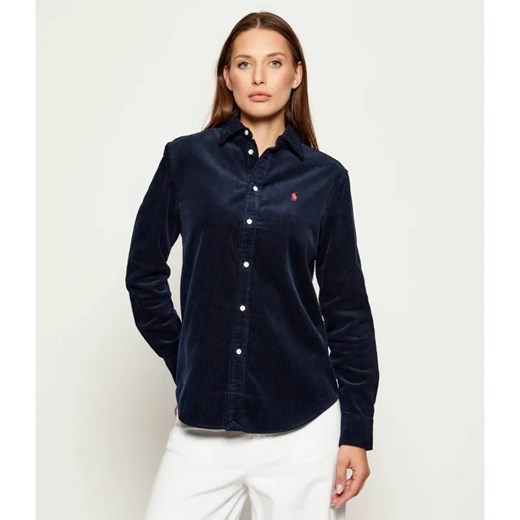 POLO RALPH LAUREN Sztruksowa koszula | Classic fit ze sklepu Gomez Fashion Store w kategorii Koszule damskie - zdjęcie 185726511
