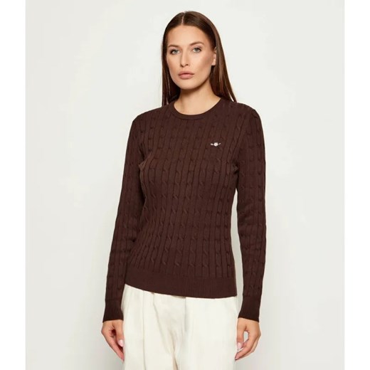Gant Sweter | Slim Fit ze sklepu Gomez Fashion Store w kategorii Swetry damskie - zdjęcie 185726523