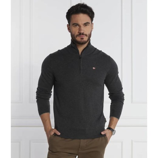 Napapijri Wełniany sweter DAMAVAND | Regular Fit ze sklepu Gomez Fashion Store w kategorii Swetry męskie - zdjęcie 185726531
