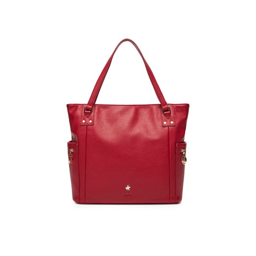 Torebka Beverly Hills Polo Club CEO-BHPC-C-005-08 Bordowy ze sklepu eobuwie.pl w kategorii Torby Shopper bag - zdjęcie 185729513