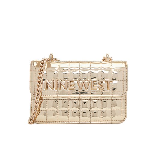 Torebka Nine West EO-Glamercy-Grace-LX10060 Złoty ze sklepu eobuwie.pl w kategorii Kopertówki - zdjęcie 185729532