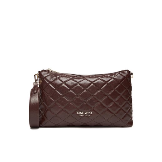 Torebka Nine West CEO-AGATHA-LA482-3035 Brązowy ze sklepu eobuwie.pl w kategorii Listonoszki - zdjęcie 185729540