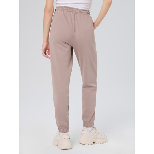 Sinsay - Spodnie dresowe jogger - beżowy Sinsay XXS Sinsay